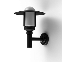 Newpark N° 2; Frosted glass E27 105W; Dark black