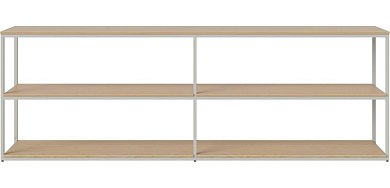 Neutra combination 246 x h80 cm - 3x2 shelves Bolia книжный шкаф