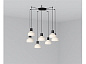 68594-7L KOMBO BEIGE PENDANT LAMP ø200 1X E27 7L подвесной светильник Faro barcelona