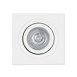 43396 Faro Barcelona RADON встраиваемый квадратный светильник GU10/MR16 белый