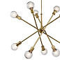 Armstrong 10 Light Chandelier Natural Brass люстра 43119NBR Kichler — фото 5