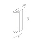Настенный светильник LOG XT WALL 5.30 W Led Techology — фото 1