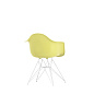 4055737199417 Eames Plastic Vitra Стул обеденный, лимонный/белый — фото 1
