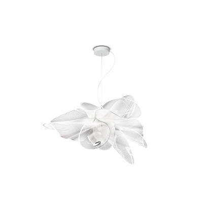 Slamp La Belle Etoile SP люстра с прозрачным рассеивателем белый ETOSS00WHT01T00LEDEU