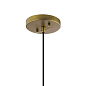 Avery 9.75" 1 Light Mini Pendant Natural Brass подвесной светильник 43852NBR Kichler — фото 3