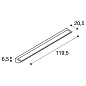1006270 SLV VANO WING WL 49W 3140lm 3000K CRI80 120° линейный настенный светильник — фото 10