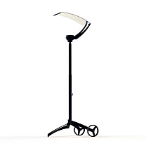 Equix N° 1; Toughened borosilicate glass Built-in LED 4000°K neutral white Plug 42W; Steel blue
