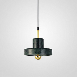 MARBLE01 Imperiumloft Stone подвесной светильник с дисковым плафоном и короткой штангой