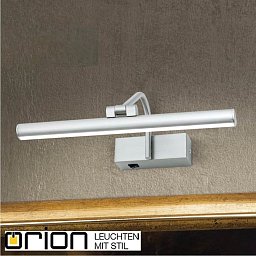 WA 2-1338 satin Orion Portrait подсветка для зеркала с металлическим корпусом и матовым покрытием