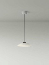 HEADHAT PLATE CIRCULAR METAL CANOPY WHITE SURFACE (NOT DIMMA