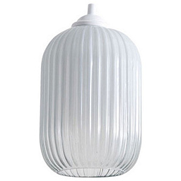 A1902SP-1WH Arte Lamp Arwen подвесной светильник с плафоном из рифленого стекла белого цвета