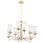 Люстра Crystal Lux GLORIA SP9 BRASS — фото 1