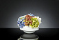 ATOLLO HYDRANGEA Цветочная композиция с керамической вазой VGnewtrend