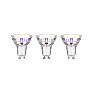 декоративная LED-лампа рефлекторная с прозрачной колбой серебристого оттенка