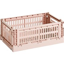 Ящик для хранения HAY Colour Crate S, пудрово-розовый