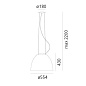 A243300IN0APP Artemide Nur Подвесной светильник Integralis Led White — фото 1