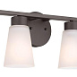 Stamos 26" 4 Light Vanity Light Olde Bronze настенный светильник 55122OZ Kichler — фото 4