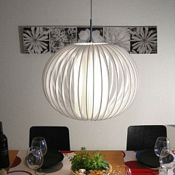 873108 Globen Lighting Plastband подвесной светильник с шаровым плафоном из матового пластика
