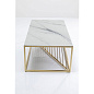84837 Журнальный столик Art Marble Glass 140x70см Kare Design