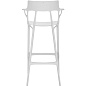 05889BI Kartell AI Барный стул AI Recycled 75 см, белый — фото 1