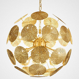INCA-BALL01 Imperiumloft Inca подвесной светильник с шаровыми стеклянными плафонами в золотой арматуре