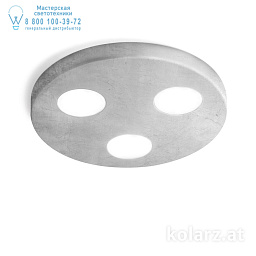 A1344.13R.Ag Kolarz Click потолочный светильник с серебристым кольцом