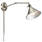 Ellerbeck 8" 1 Light Wall Sconce Classic Pewter настенный светильник 43115CLP Kichler — фото 4