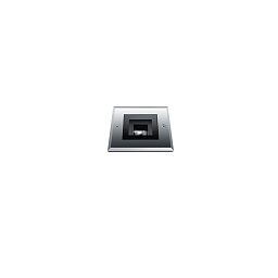 Грунтовый проходной светильник Simes Microzip квадратный Comfort S.8815