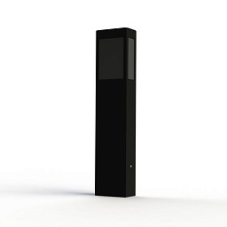 108006107 Roger Pradier Brick2 садовый боллард прямоугольной формы тёмно-серого цвета