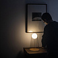 FN285021D_15 Foscarini Satellight TL LED дизайнерский настольный светильник из выдувного стекла прозрачный — фото 6