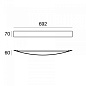 1143 Linea Light Curvè LED XL бра белый — фото 3