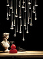 Rain Chrome/Matt White Pendant подвесной светильник Studio Italia Design 156001