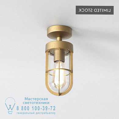 1368034 Cabin Semi Flush потолочный светильник для ванной Astro lighting Твердой латуни