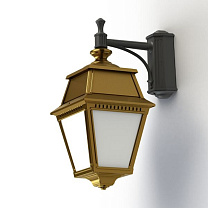 Avenue 2 N° 4; Opal PMMA Built-in LED 2700°K warm white 13W; Tinted lacquered brass