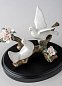 Фарфоровая статуэтка голубей на цветущей вишне Doves on a Cherry Tree Lladro 01008422 — фото 3