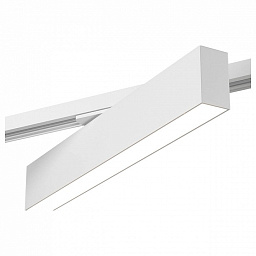 DK6430-WH Denkirs магнитный трековый прожектор цилиндрической формы белого цвета для трека 48V