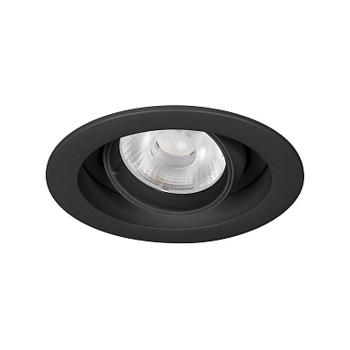 043481 Arlight Светильник MS-VORTEX-BUILT-R90-12W Warm3000 (BK-BK, 40 deg, 230V)