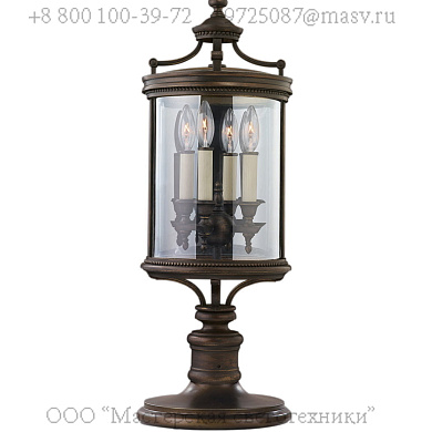 559483 Louvre 28" Outdoor Adjustable Pier/Post Mount уличный светильник, Fine Art Lamps