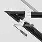 TRA010CLS-42B Maytoni Accessories for tracks Gravity Комплектующие для встраиваемой трековой системы Черный — фото 3