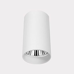 CLT 015C WH Crystal Lux Rivo потолочный накладной светильник цилиндрический белого цвета с отражателем