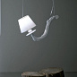 SE627-60B Karman Deja Vu L60 lampshade SP люстра с текстильным абажуром глянцевый белый — фото 1