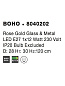 8040202 BOHO Novaluce светильник LED E27 1x12Вт 230В IP20 — фото 4