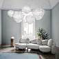 Slamp Veli SP S подвесной светильник вуалевый угольный VELSS00BLK01T00000EU — фото 2