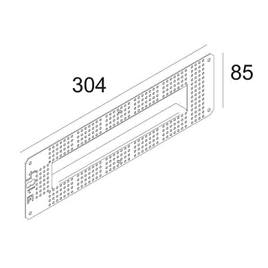 PLASTERKIT 184 монтажная рамка Delta Light