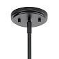 Everett 22.5" 3 Light Round Chandelier in a Black finish люстра 52377BK Kichler — фото 11