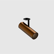 holon 60 directional recessed mounted, deep recessed louvre, brushed bronze