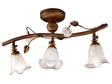 Siena Регулируемый керамический потолочный светильник с фиксированным кронштейном FERROLUCE C1186-3