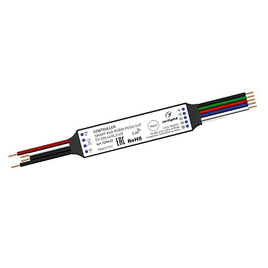 028442 Arlight Контроллер SMART-K48-RGBW-PUSH-SUF (12-24V, 4x1A, 2.4G)