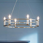 Rosalind 33.25" 6 Light Chandelier Brushed Natural Brass люстра 52490BNB Kichler — фото 5