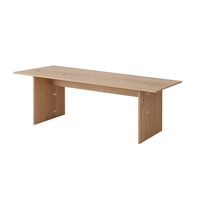 2758-8400 Flip Design House Stockholm Большой обеденный стол из дуба в современном стиле
